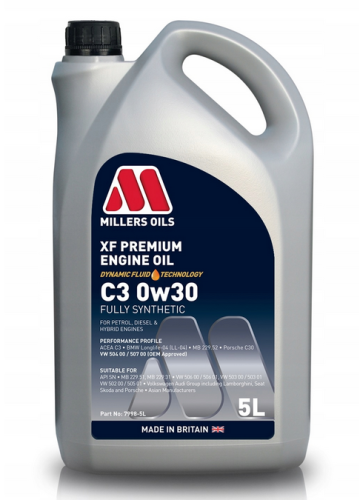 Millers Oils XF Premium C3    0W30 5L